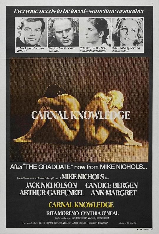 猎爱的人 Carnal Knowledge (1971) 1080p 原盘Remux 中文字幕 已刮削