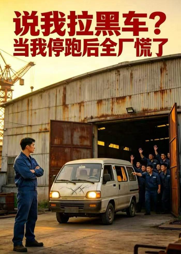 说我拉黑车当我停跑后全厂慌了 (55集) AI短剧 | 短剧