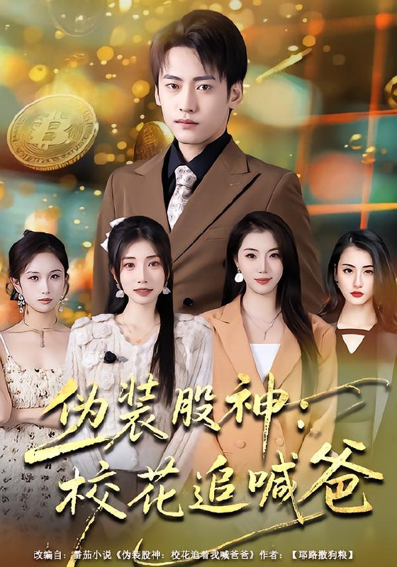 伪装股神校花追喊爸 (64集) 李百万&韩艺博 | 短剧