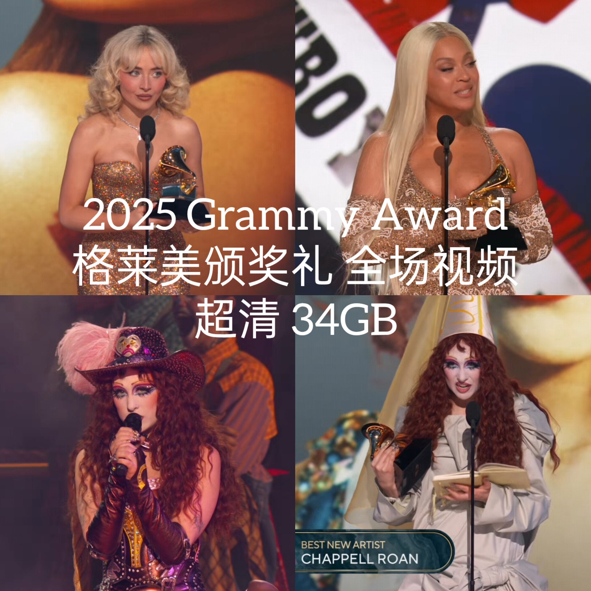 2025年 第67届格莱美奖颁奖典礼 包含上一届