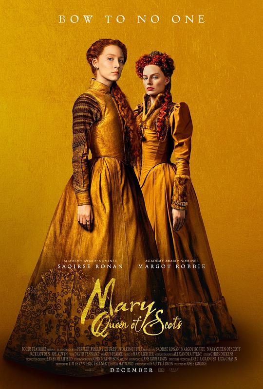 玛丽女王 Mary Queen of Scots (2018) 4K/2160p 原盘Remux 中文字幕 已刮削