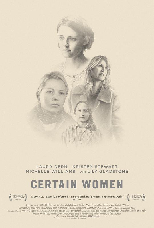 某种女人 Certain Women (2016) 1080p 原盘Remux 中文字幕 已刮削