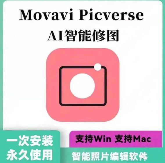 AI智能修图神器：Movavi Picverse