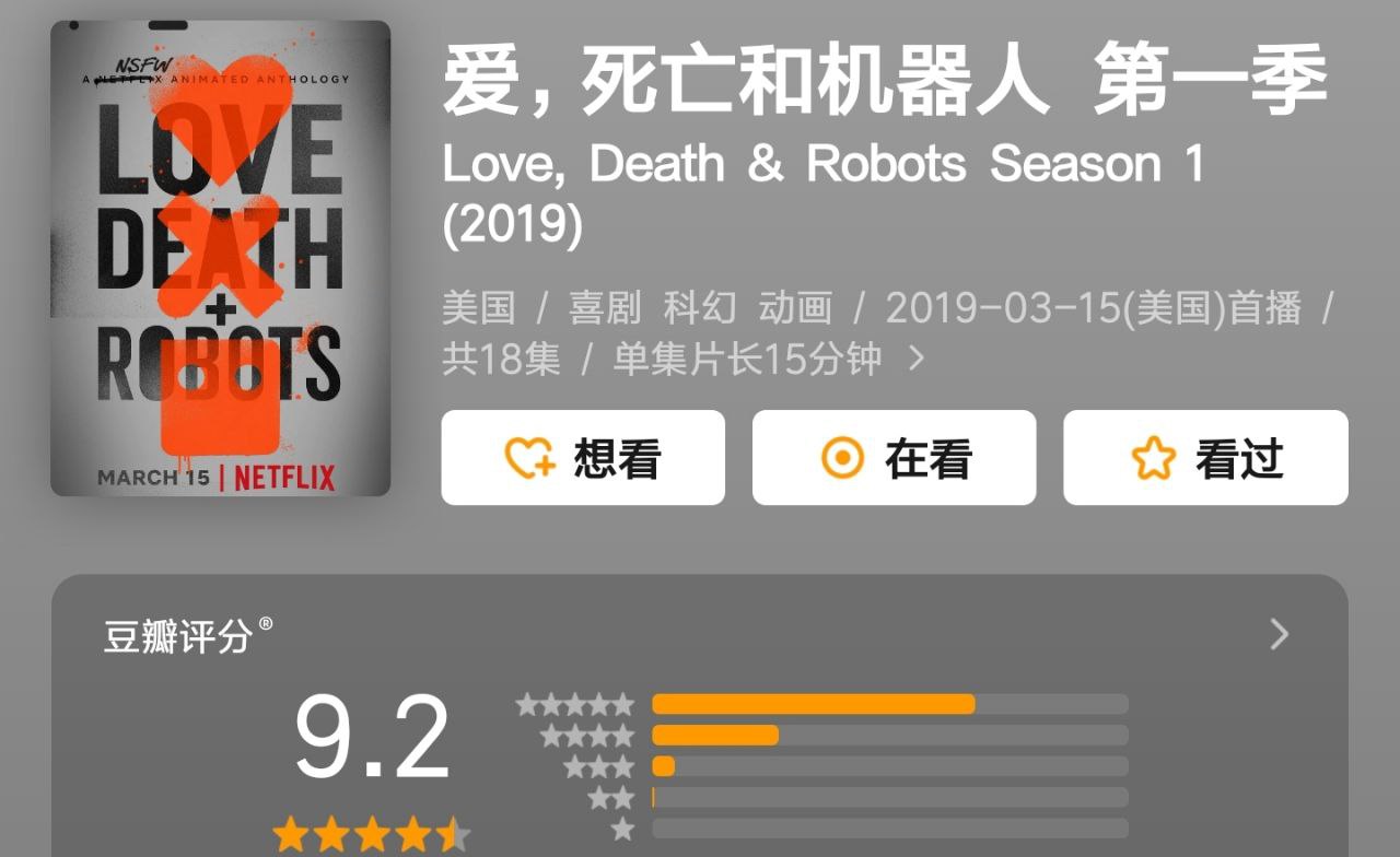 爱，死亡和机器人 全三季