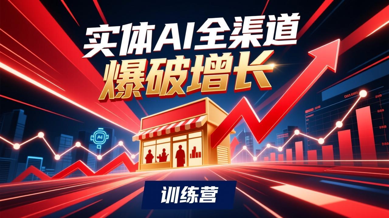 实体AI全渠道爆破增长训练营