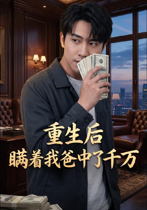 重生后瞒着我爸中了千万 (48集) AI短剧 | 短剧