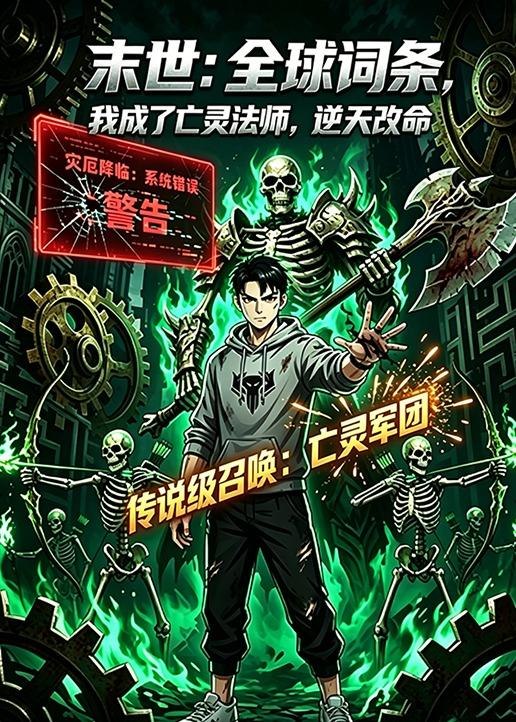 末世全球词条我成了亡灵法师逆天改命 (25集) 动漫 | 短剧