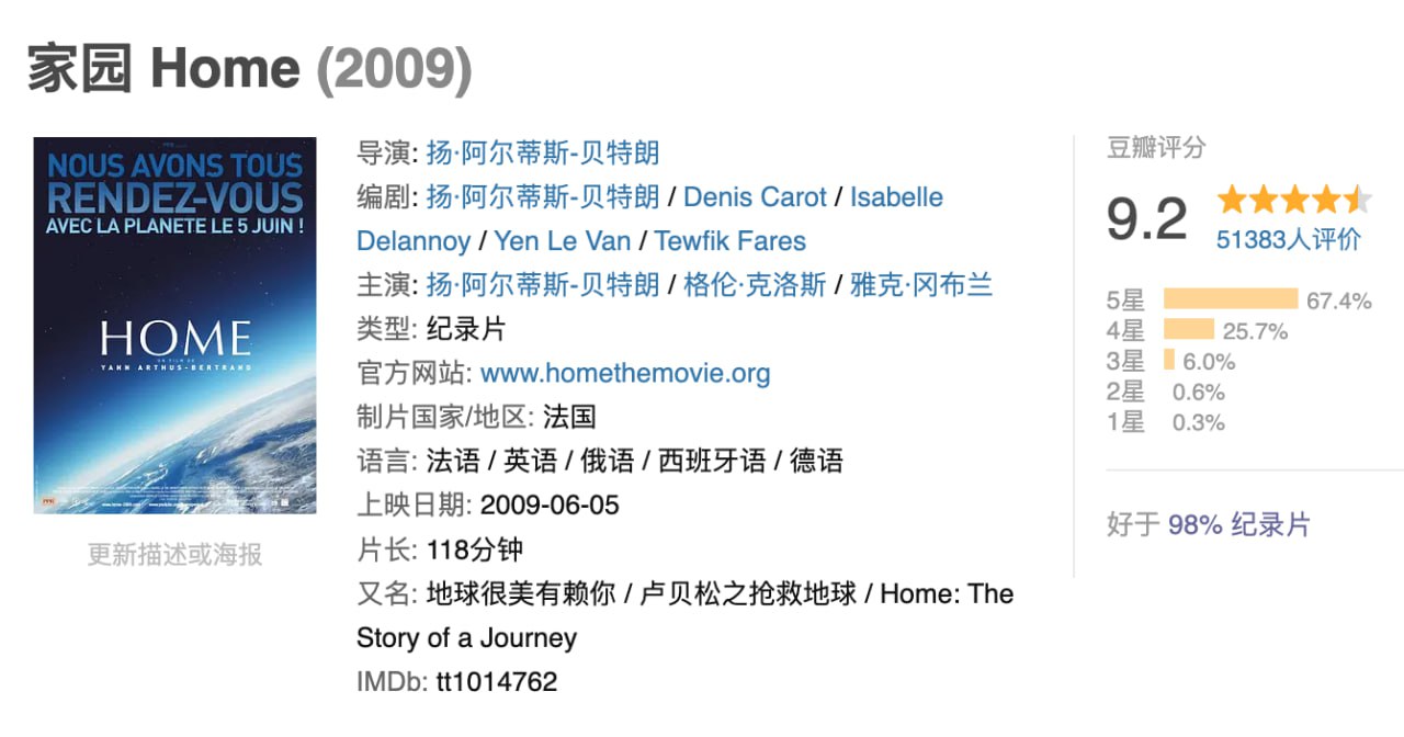 家园.加长版.2009.中英双语字幕.1080P.1.9G