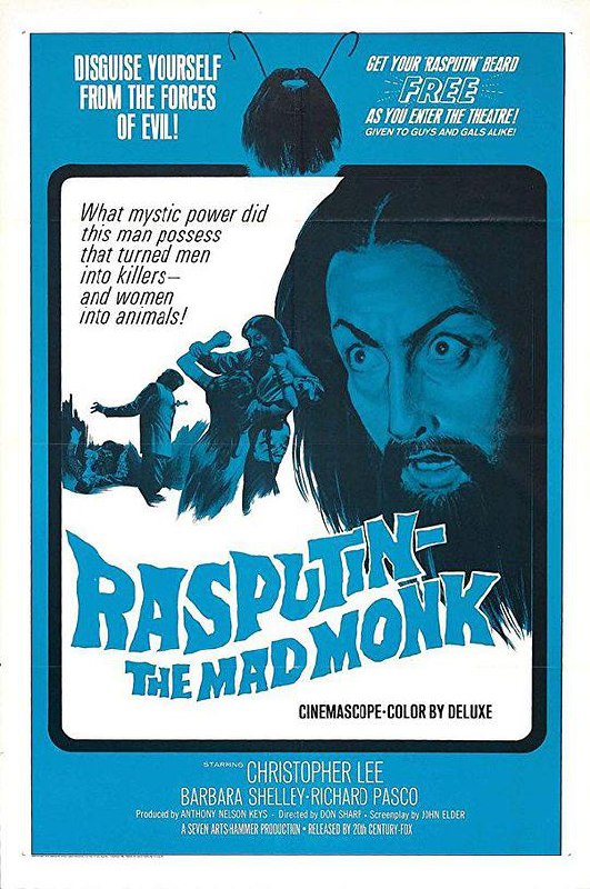 拉斯普廷：魔僧 Rasputin: The Mad Monk (1966) 1080p 原盘Remux 中文字幕 已刮削