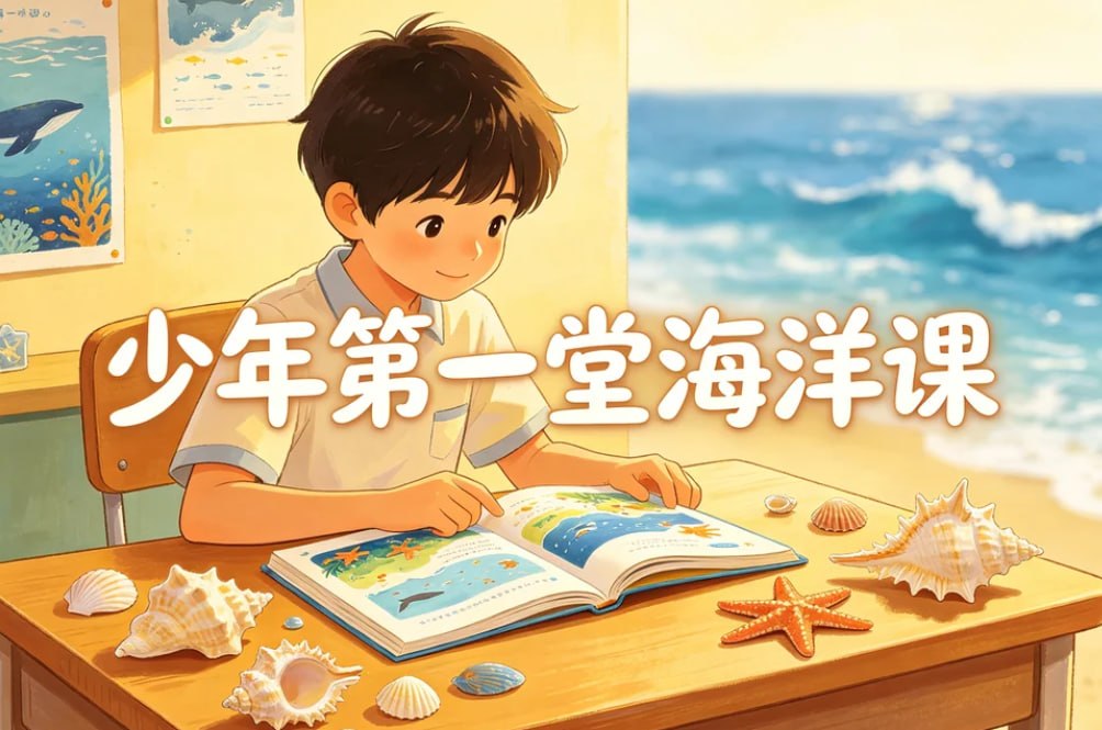 少年第一堂海洋课，探秘深海与海岸+激发探索热情