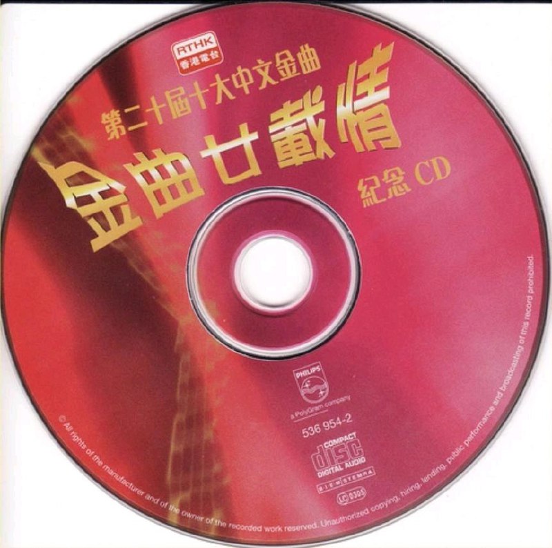 群星 - 金曲廿載情：第二十届十大中文金曲紀念