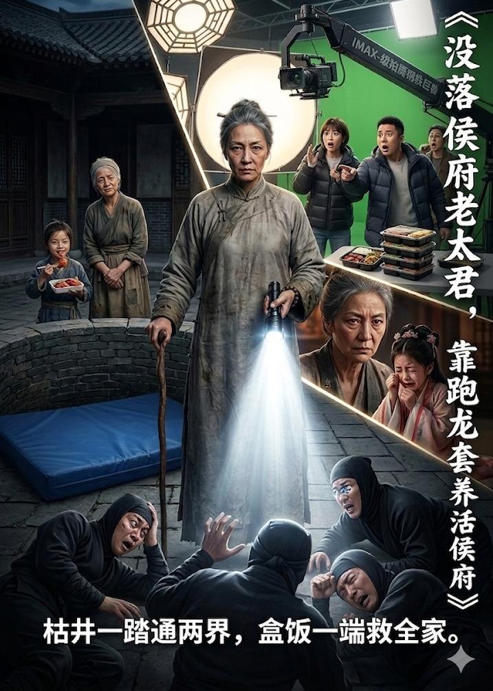 没落侯府老太君靠跑龙套养活侯府 (30集) | 短剧