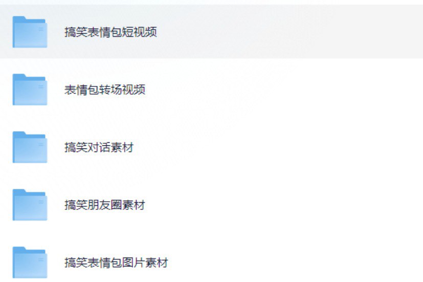 搞笑幽默素材大合集  视频剪辑必备