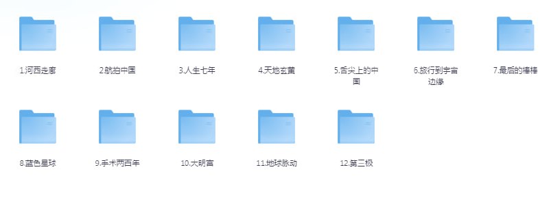 知乎推荐的12部神级纪录片[国英语中字][1080P][纪录片]