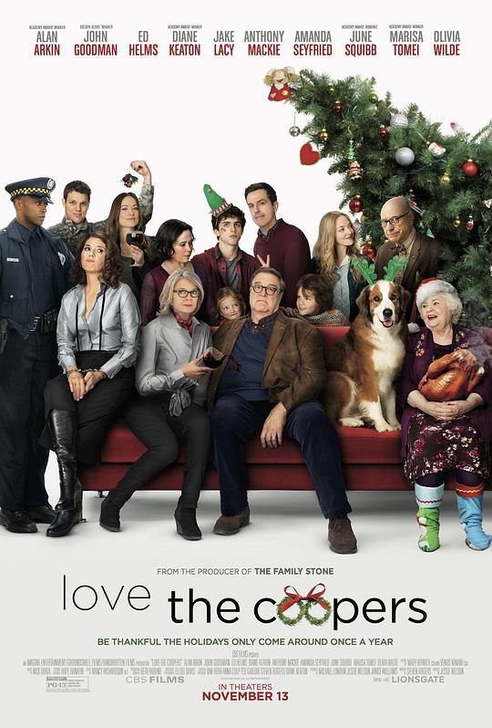 爱上库珀一家 Love the Coopers (2015) 1080p 原盘Remux 中文字幕 已刮削