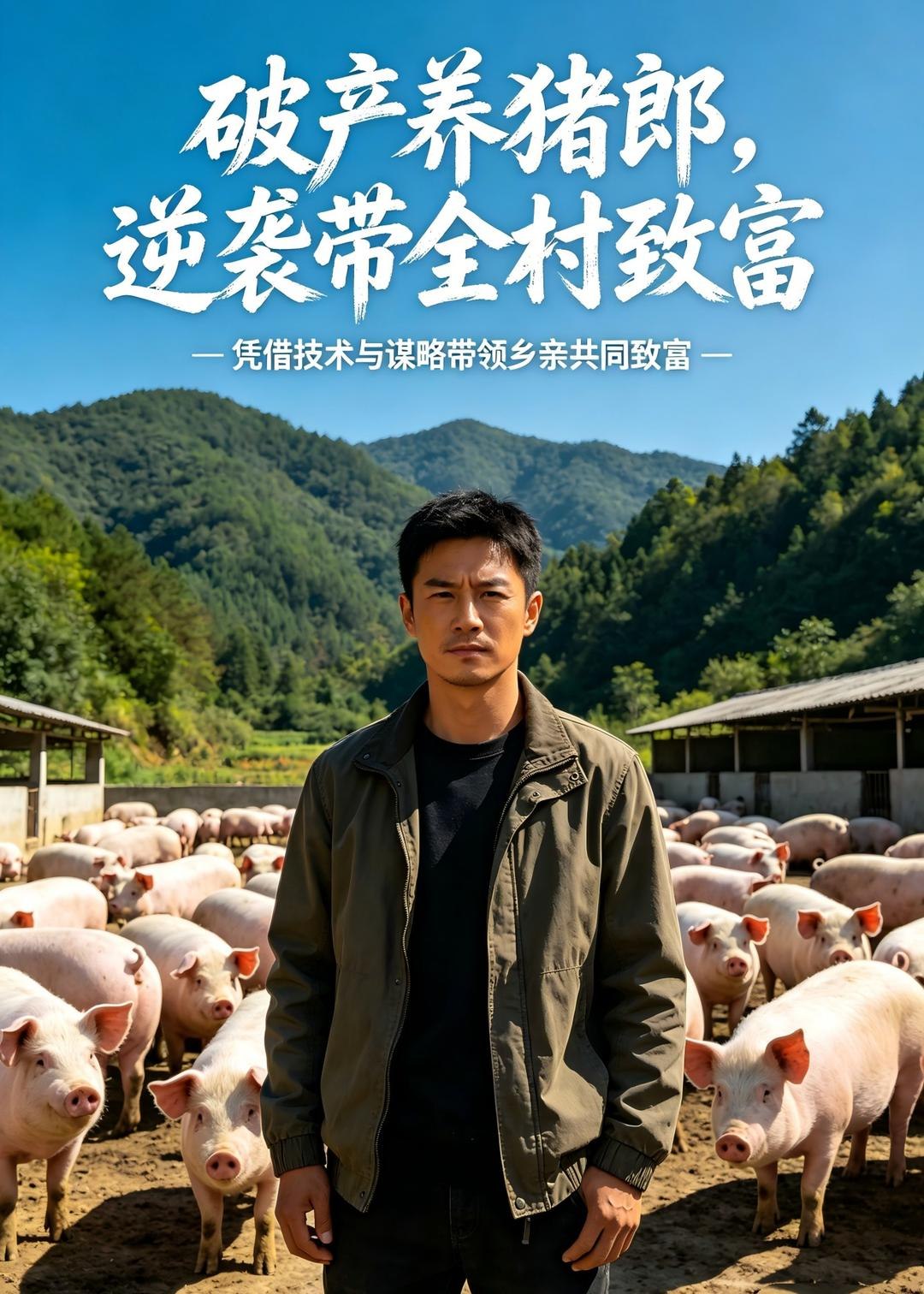 破产养猪郎逆袭带全村致富 (42集) Ai短剧 | 短剧