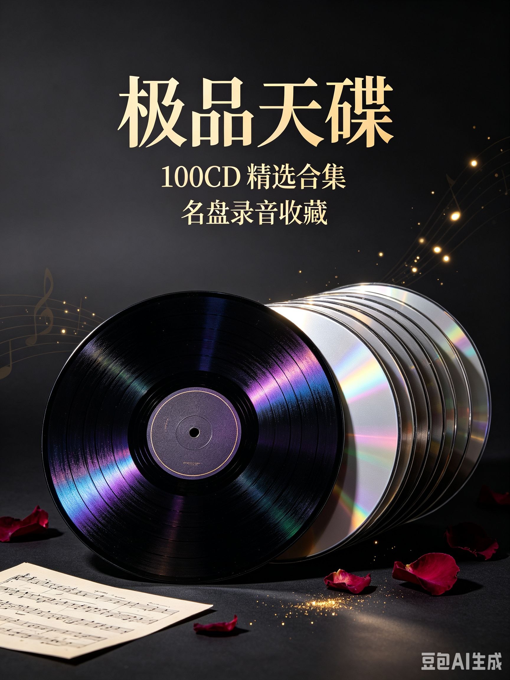 发烧友必备极品天碟原抓 WAV+CUE 100CD