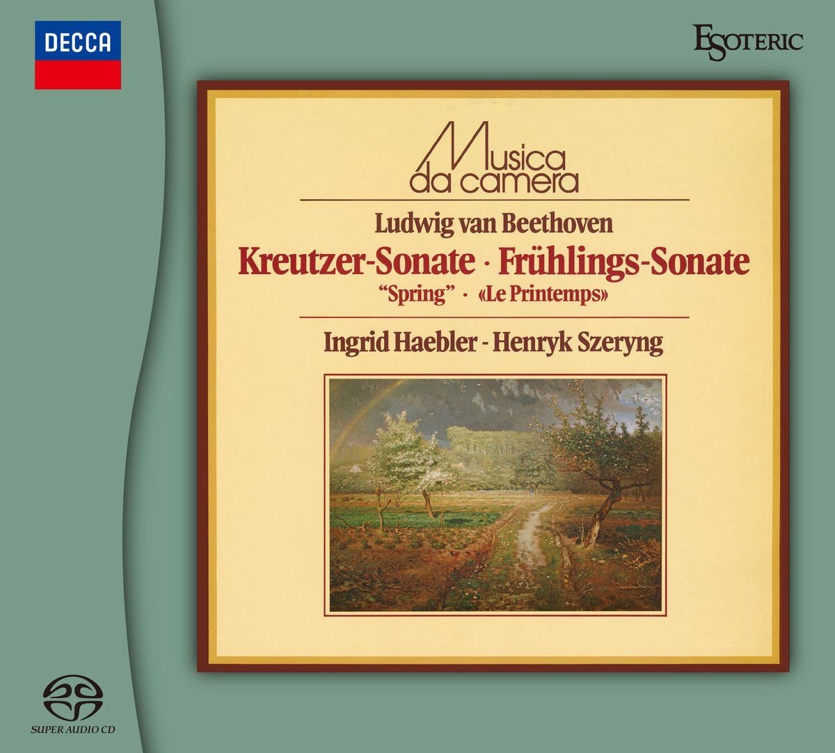 ESSD-90324 Beethoven - Violin Sonatas Nos. 5 'Spring', 4 & 9 'Kreutzer sacd 古典