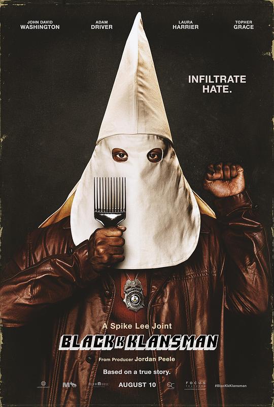 黑色党徒 BlacKkKlansman (2018) 4K/2160p 原盘Remux 中文字幕 已刮削