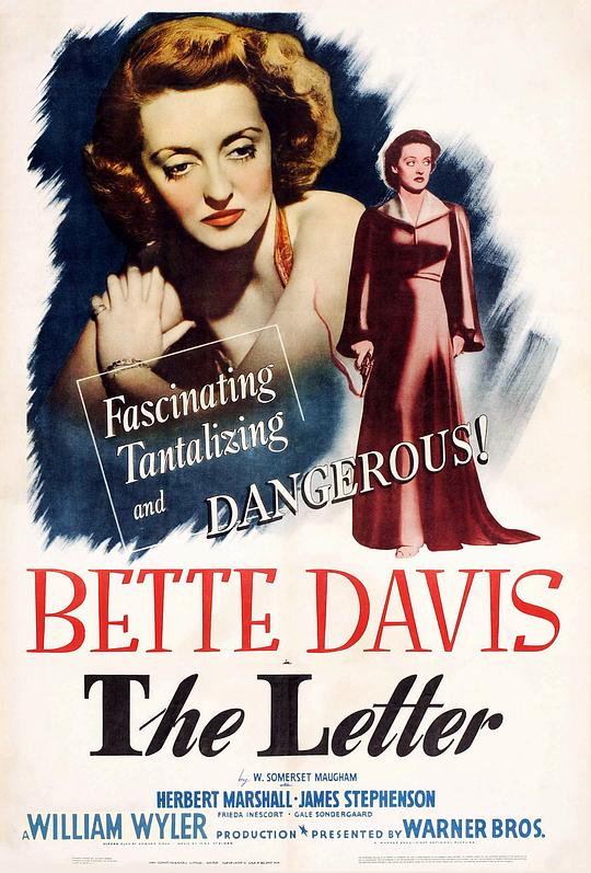 香笺泪 The Letter (1940) 1080p 原盘Remux 中文字幕 已刮削