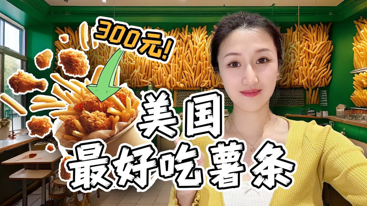 美国排名第一薯条店，300元的薯条，有多好吃？