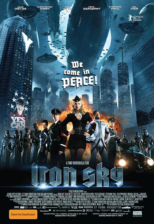 钢铁苍穹 Iron Sky (2012) 1080p 原盘Remux 中文字幕 已刮削
