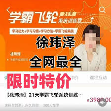 21天学霸飞轮系统训练营