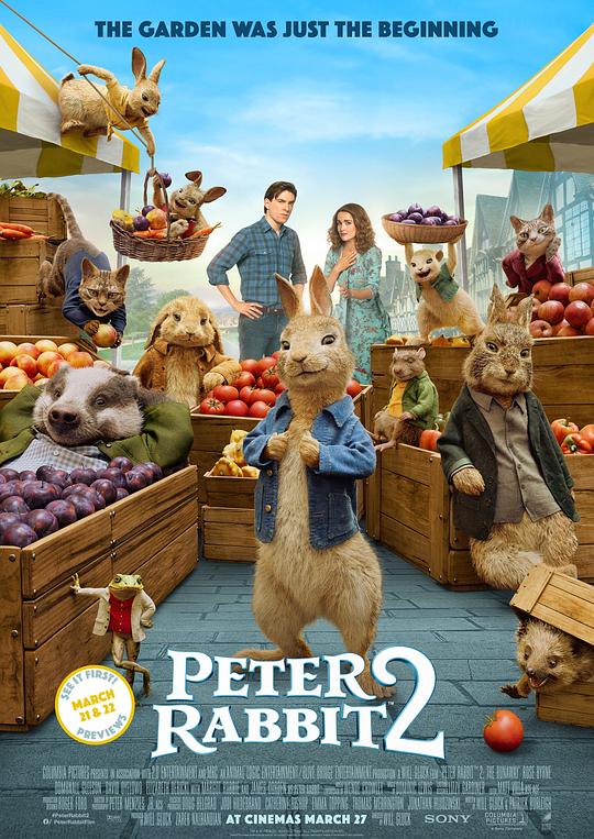 比得兔2：逃跑计划 Peter Rabbit 2: The Runaway (2021) 4K/2160p 原盘Remux 已刮削