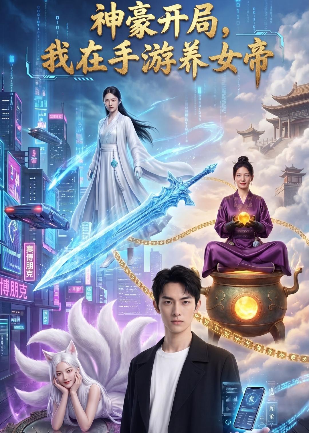神豪开局我在手游养女帝 (82集) AI短剧 | 短剧