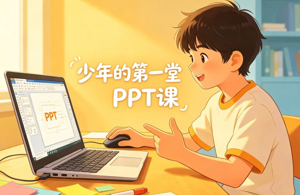 少年的第一堂PPT课，让孩子学会用PPT高效表达与展示