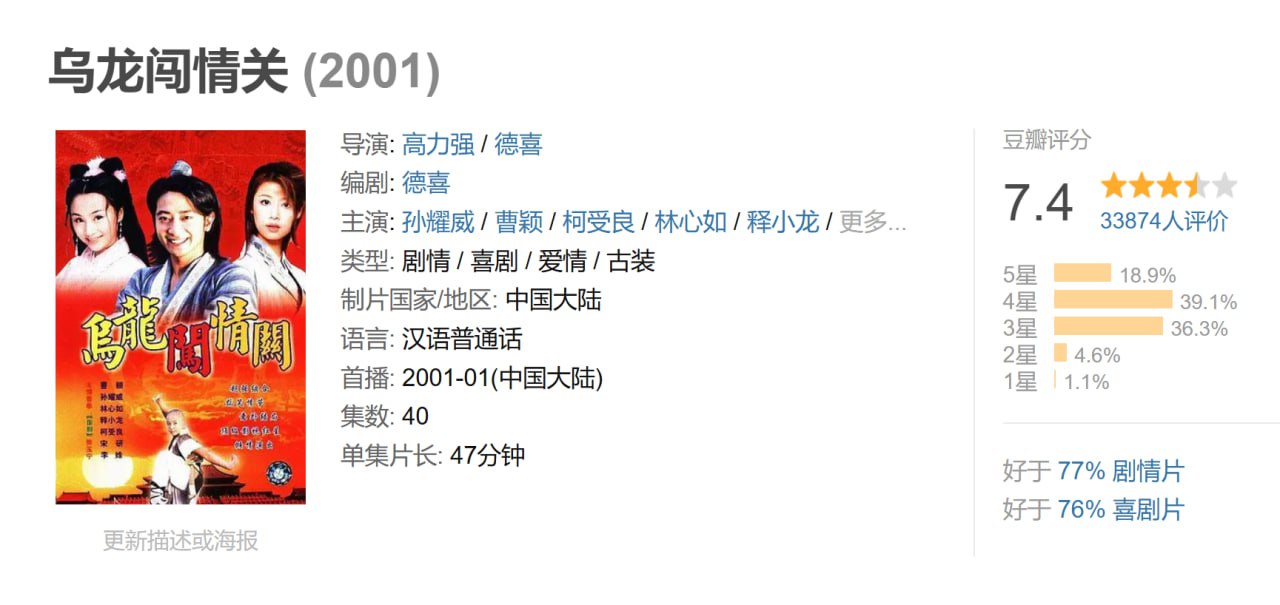 乌龙闯情关 (2001)