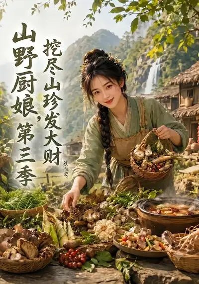 山野厨娘，挖尽山珍发大财,第三季&山野厨娘挖尽山珍发大财第三季（90集）AI短剧