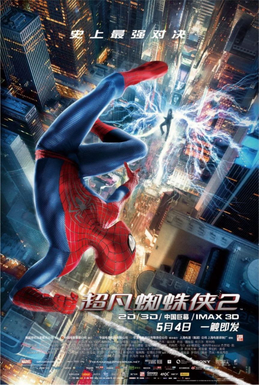 超凡蜘蛛侠2：电光人崛起(2014)4KHDRBluRay国英多音轨中英外挂字幕