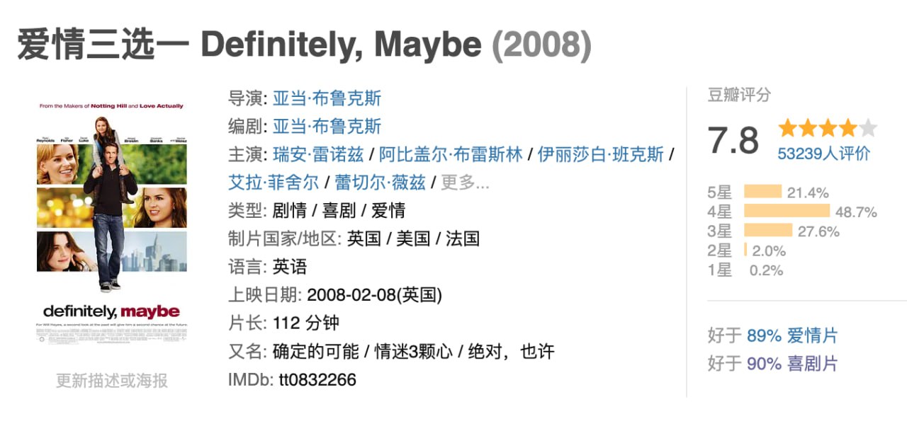 爱情三选一.2008.1080p.BD中英双字