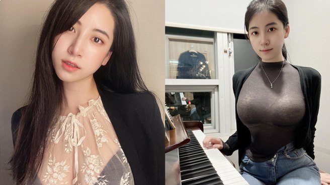 性感美女老师钢琴课 情趣装弹钢琴合集