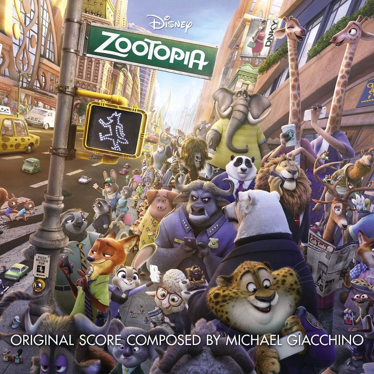 疯狂动物城 第一部 原声带 OST FLAC