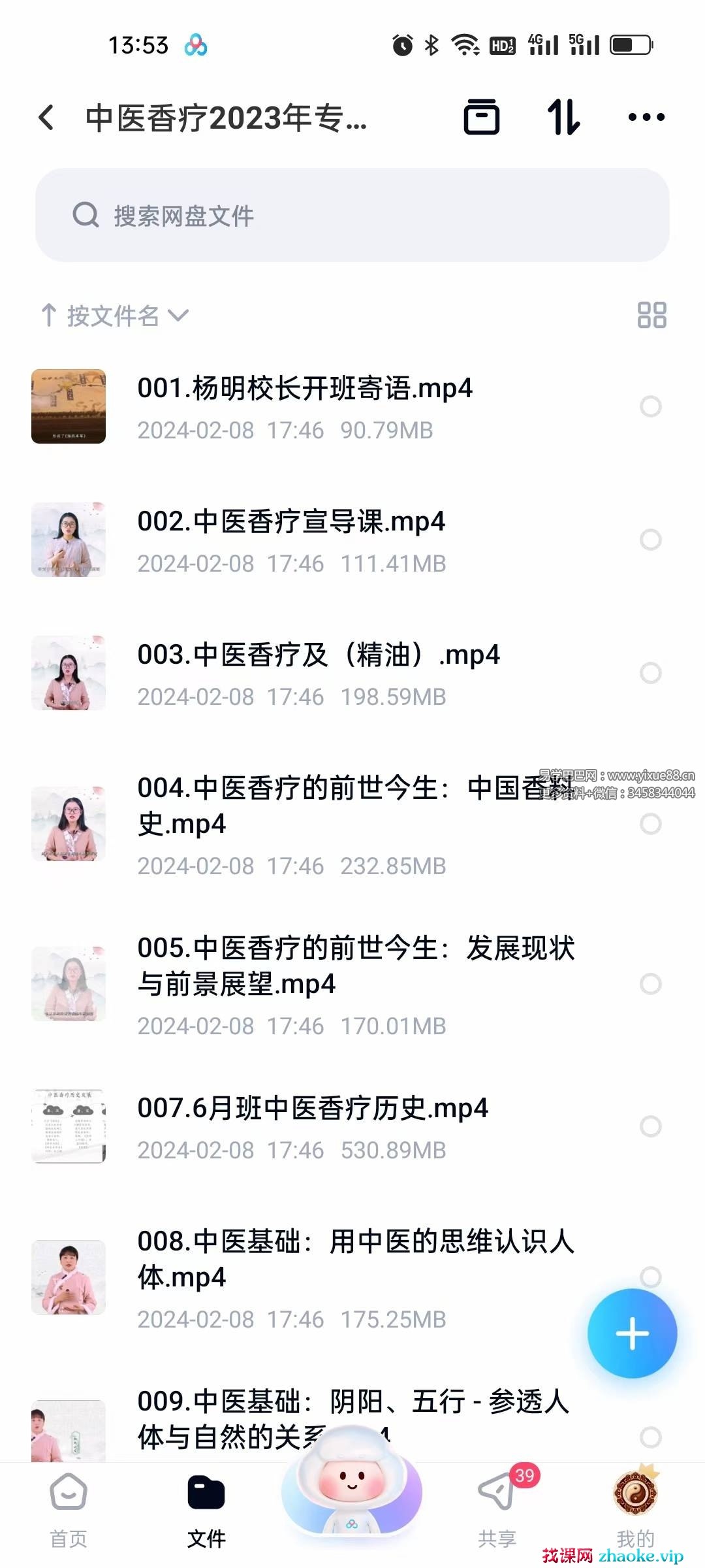 中医香疗专业培训课程84集