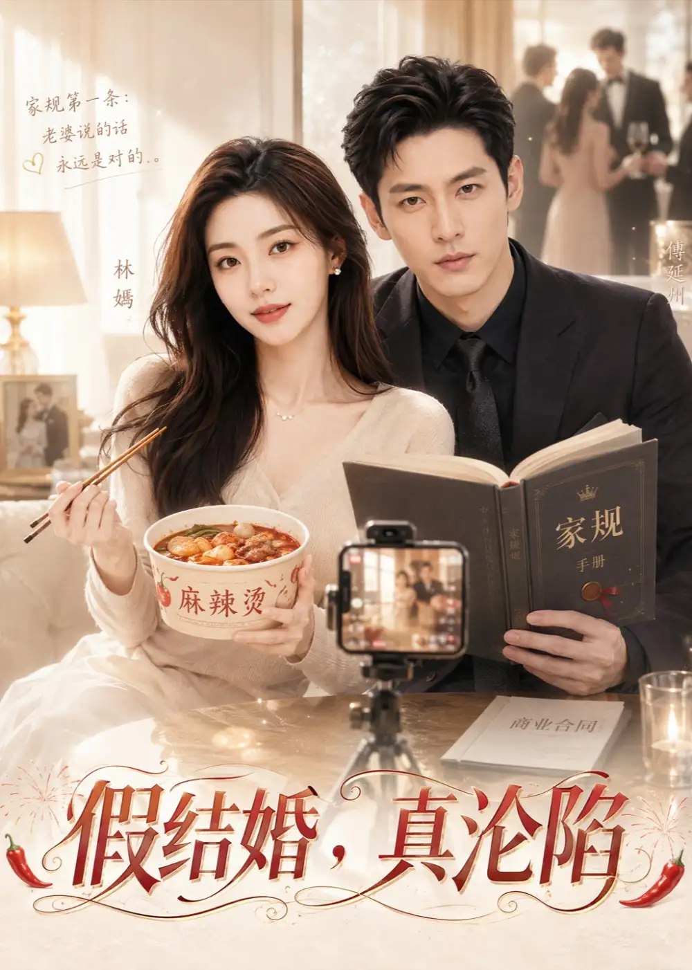 假结婚，真沦陷&假结婚真沦陷（80集）AI短剧