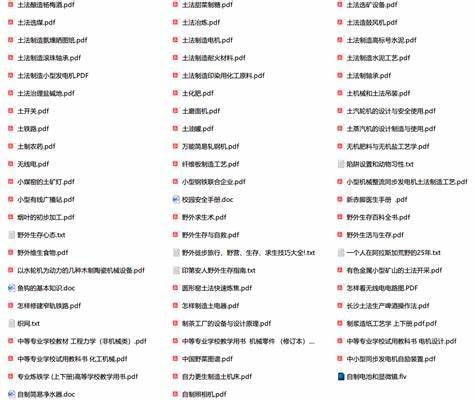 末世、穿越者必备知识合集