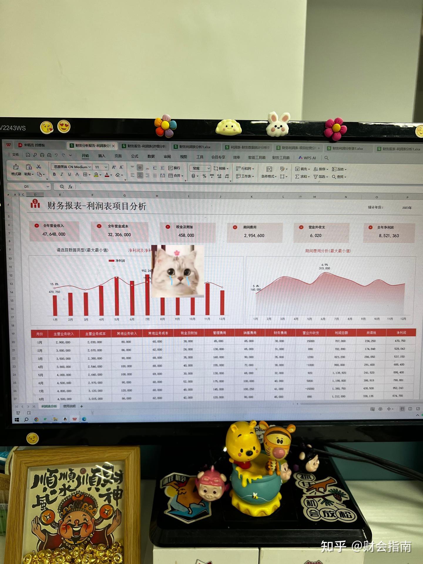 套专业财务表格精美模板