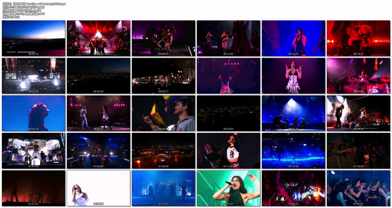 Dua Lipa - Glastonbury 2024