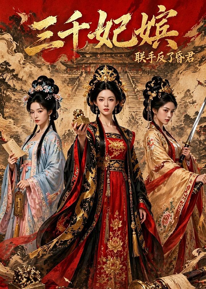 三千妃嫔联手反了昏君 (42集) Ai短剧 | 短剧