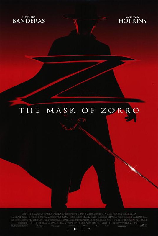 佐罗的面具 The Mask of Zorro (1998) 4K/2160p 原盘Remux 中文字幕 已刮削