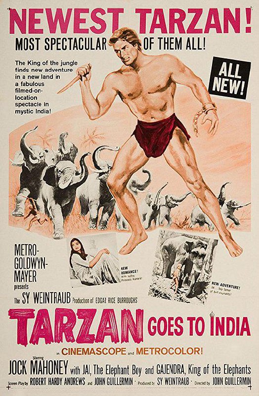 泰山去印度 Tarzan Goes to India (1962) 1080p 原盘Remux 已刮削