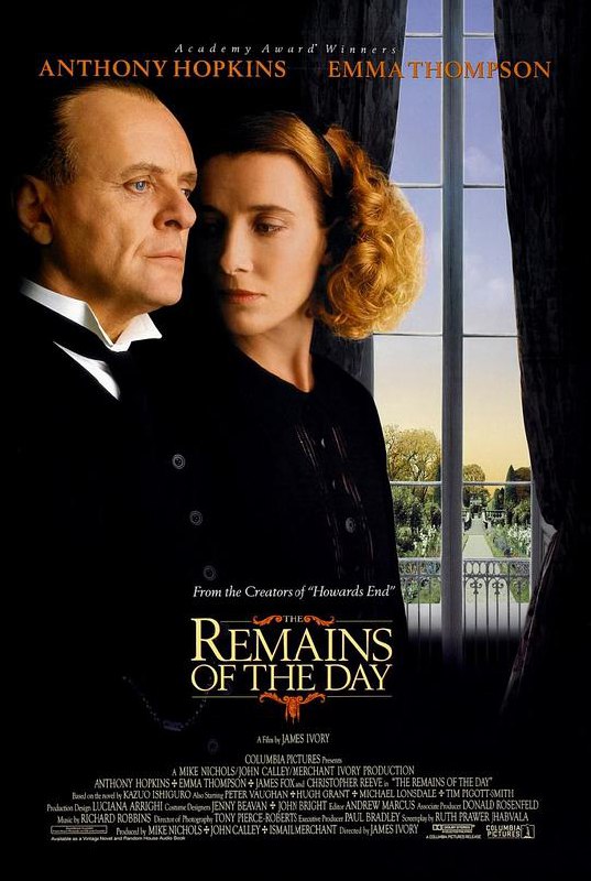 告别有情天 The Remains of the Day (1993) 4K/2160p 原盘Remux 中文字幕 已刮削