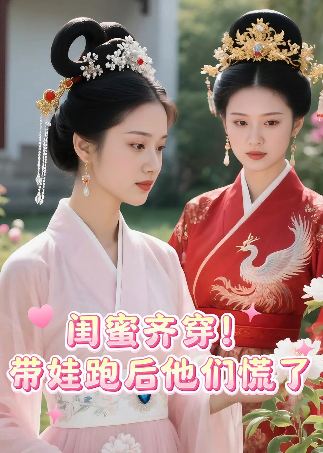 闺蜜齐穿带娃跑后他们慌了 (28集) Ai短剧