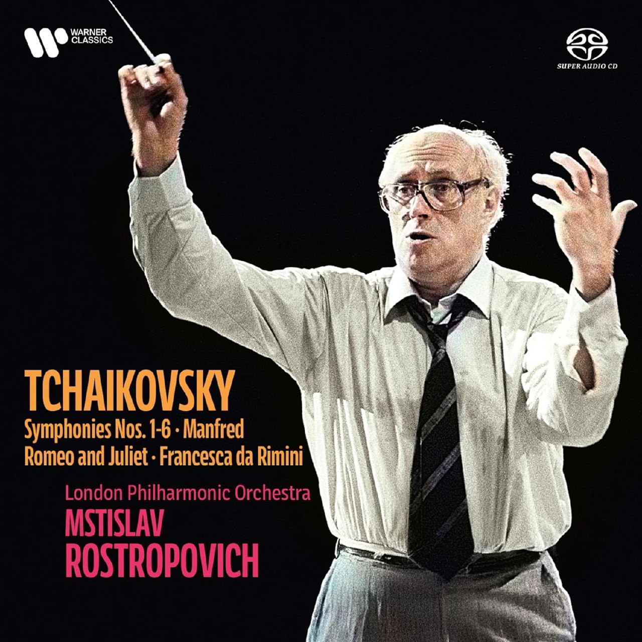 Tchaikovsky - Symphonies Nos. 1-6 etc. - London Philharmonic Orchestra, Mstislav Rostropovich (2025) [SACD]