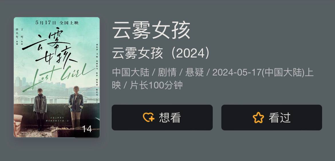云雾女孩 2024