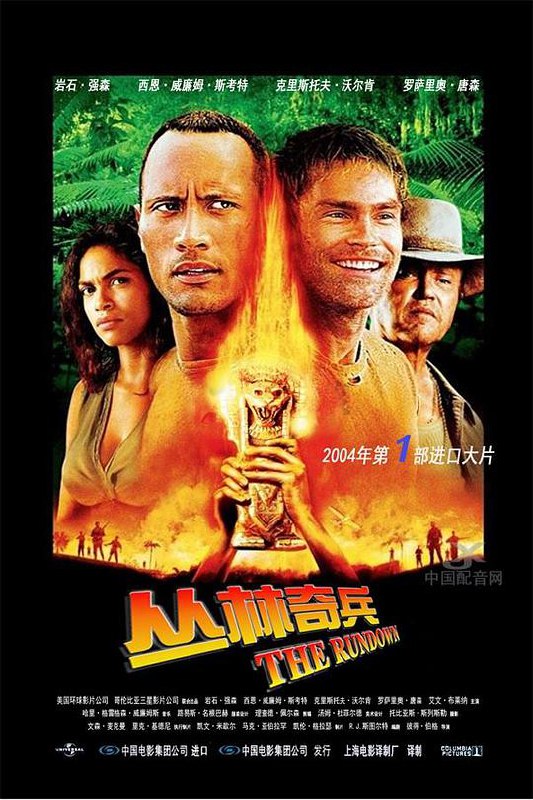 丛林奇兵 The Rundown (2003) 1080p 原盘Remux 中文字幕 已刮削