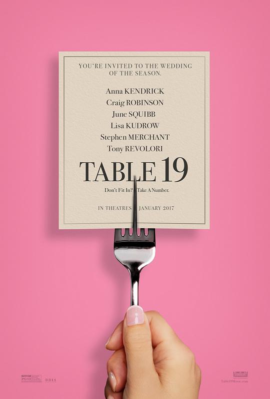 婚宴桌牌19号 Table 19 (2017) 1080p 原盘Remux 中文字幕 已刮削